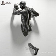 Hot Sale Life Size Bronze Wall Sculpture for Home and Office Decoration